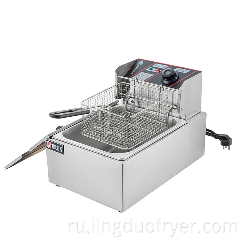 Ld Eh81 Single Basket Electric Fryer Front